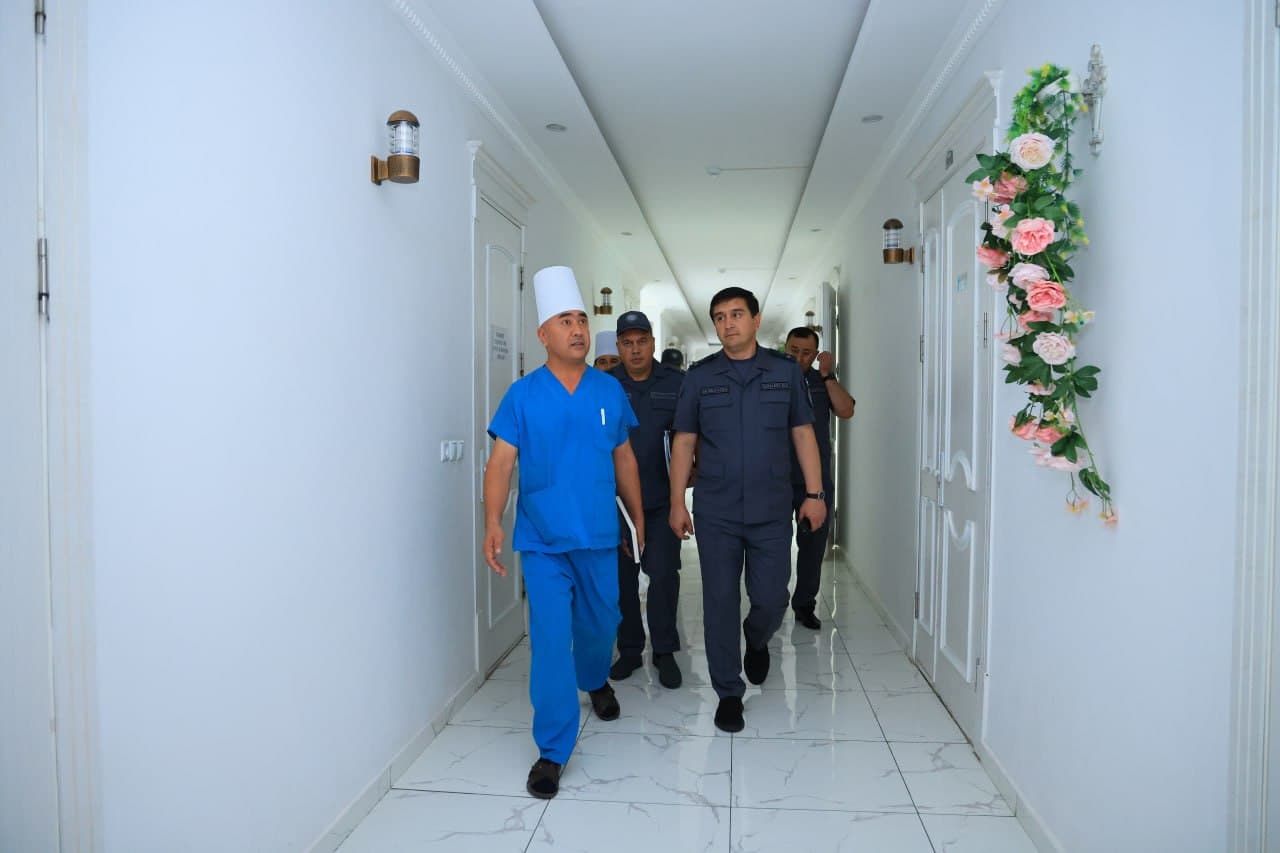 Namangandagi IIV obyektlarida amalga oshirilayotgan ishlar va yaratilgan shart-sharoitlar oʻrganildi