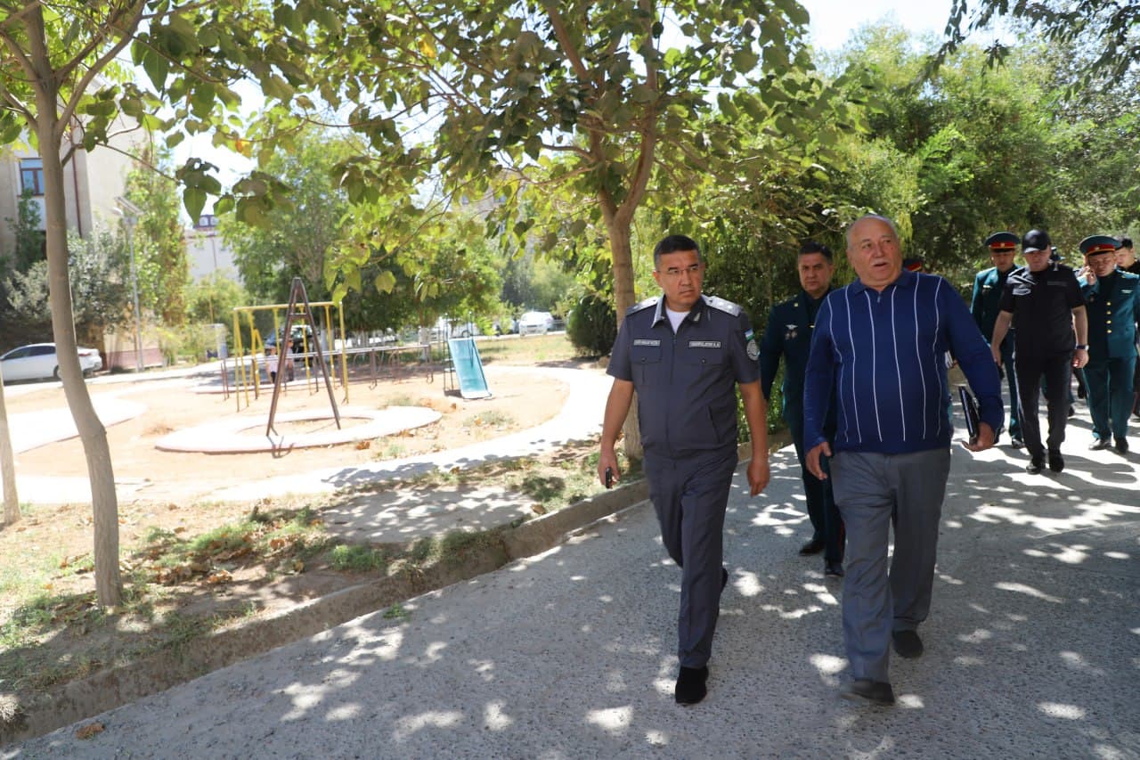 A clear picture of the results of the Head of State's tasks is seen in practice: The activities of the Internal Affairs Bodies and the effectiveness of the Security System were reviewed in Khorezm