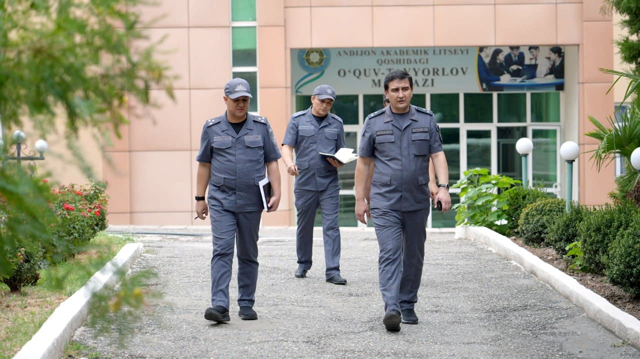 Activities of educational institutions affiliated to the MIA were reviewed in Andijan