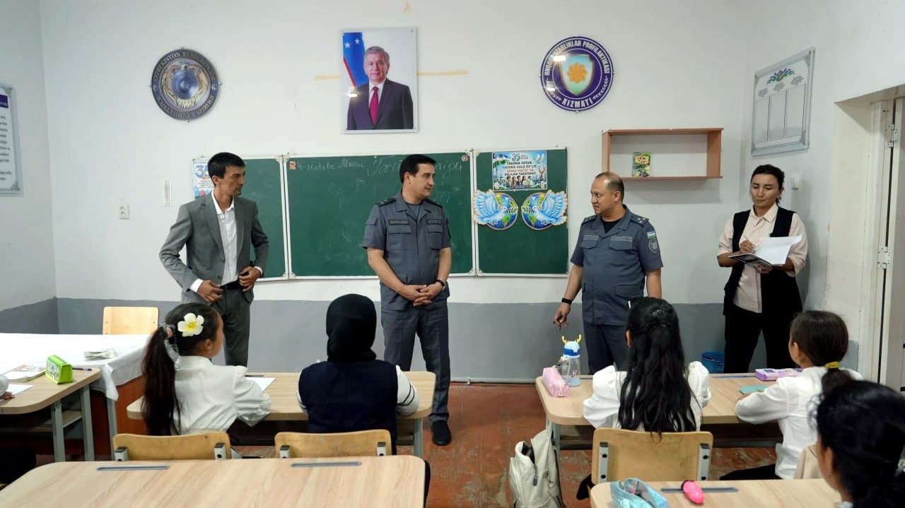 Activities of educational institutions affiliated to the MIA were reviewed in Andijan