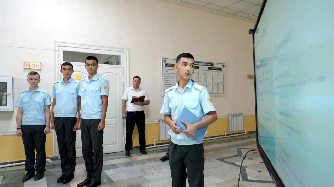 Activities of educational institutions affiliated to the MIA were reviewed in Andijan