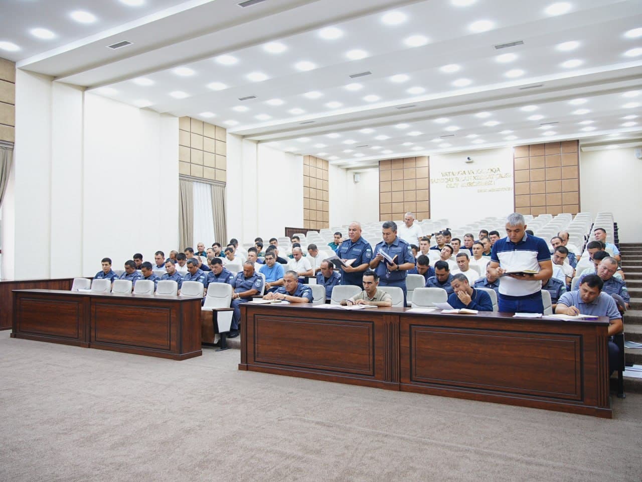 Crime detection, identification of wanted persons, and improvement of investigation quality were discussed at the DIA of Namangan region