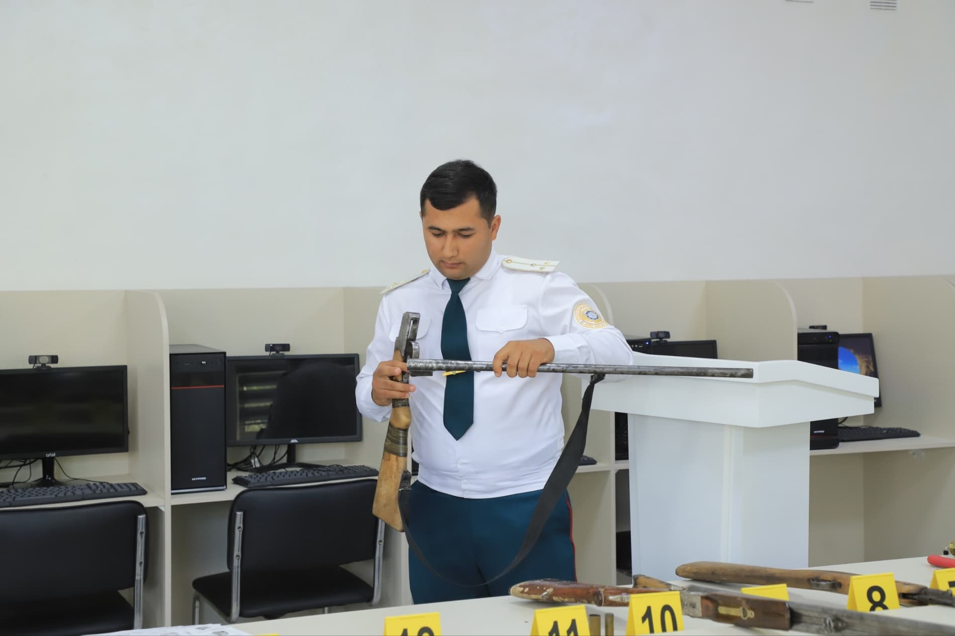 В Бухарской области состоялся региональный этап смотра-конкурса "Лучший эксперт-криминалист"