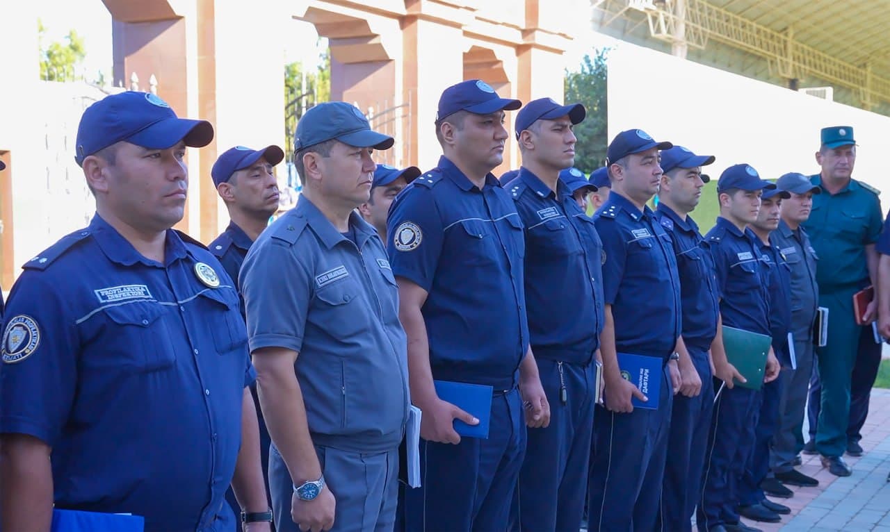Specific tasks were set to ensure a safe environment in the mahallas of Kashkadarya region