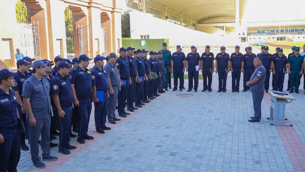 Specific tasks were set to ensure a safe environment in the mahallas of Kashkadarya region