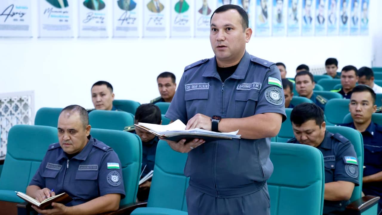 Minister of Internal Affairs of Karakalpakstan set key tasks to prevent crime and ensure public safety