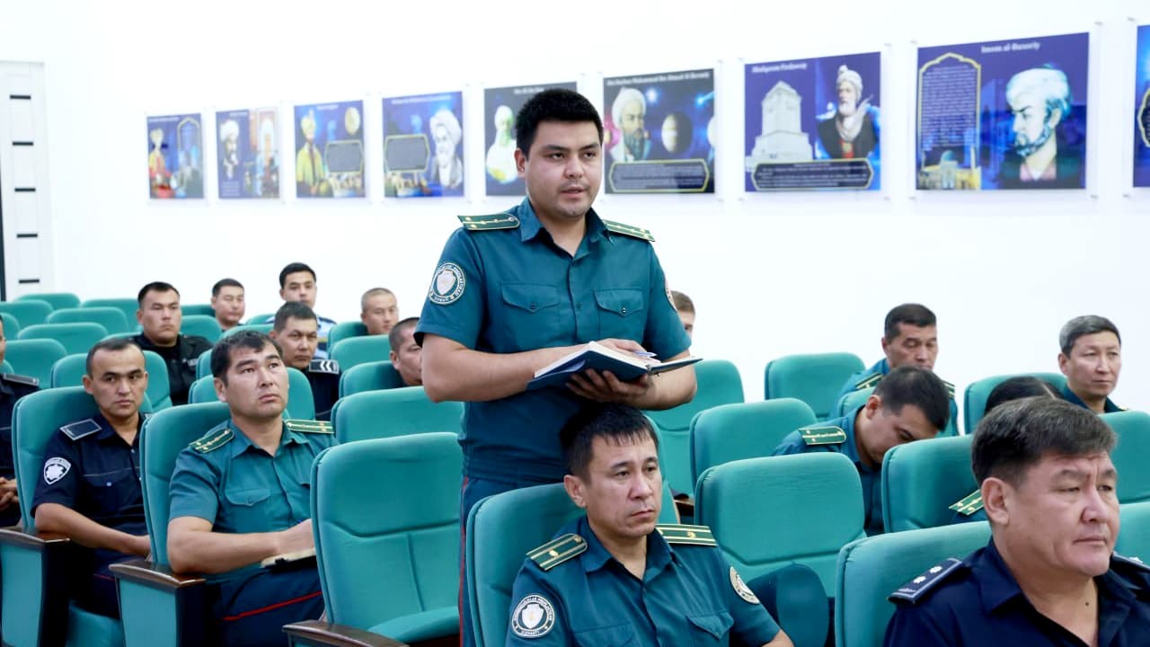 Minister of Internal Affairs of Karakalpakstan set key tasks to prevent crime and ensure public safety
