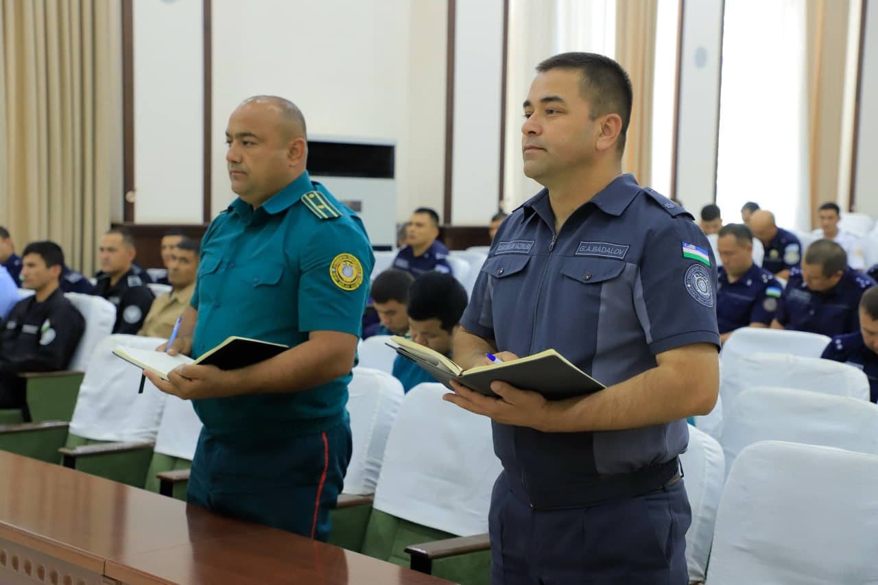 Руководством УВД Сурхандарьинской области изучена работа по борьбе с преступностью и улучшению криминогенной обстановки в Музрабадском и Джаркурганском районах