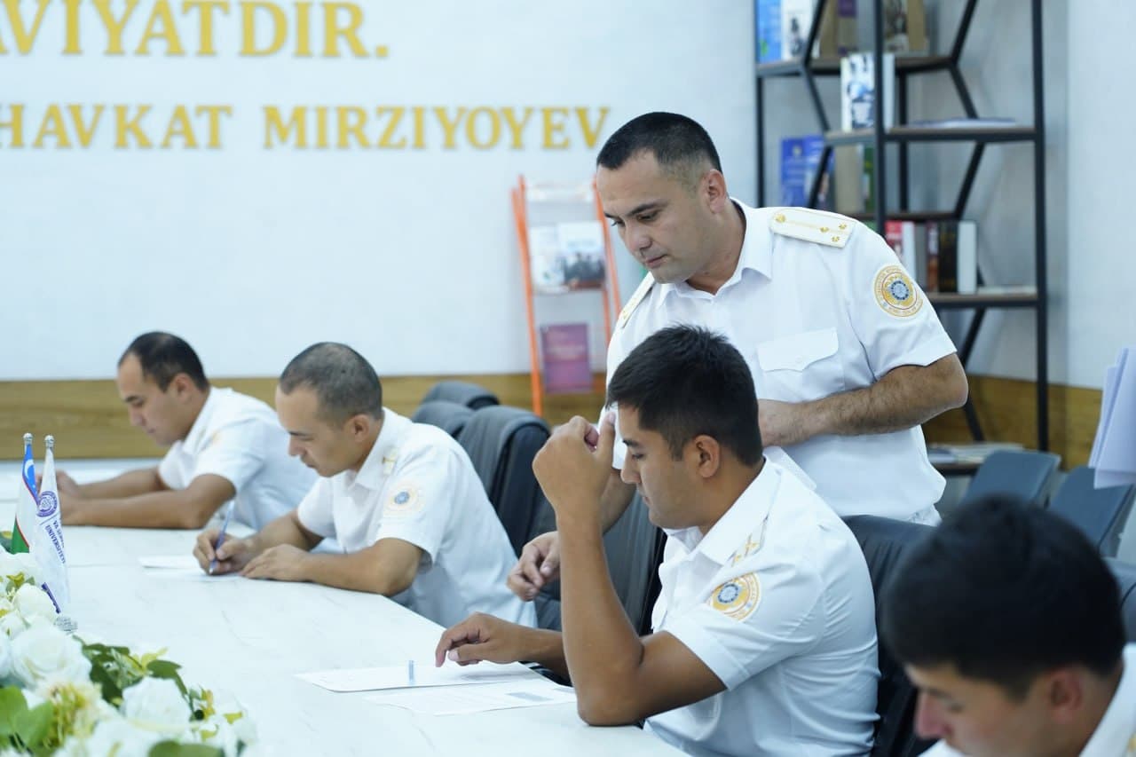 Surxondaryo viloyati Ichki ishlar organlarida faoliyat yuritayotgan psixolog mutaxassisiga ega boʻlgan xodimlar oʻrtasida “Eng yaxshi psixolog” tanlovi oʻtkazildi
