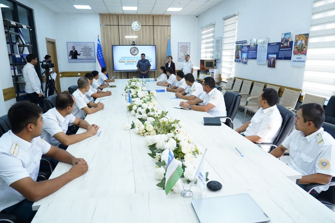 Surxondaryo viloyati Ichki ishlar organlarida faoliyat yuritayotgan psixolog mutaxassisiga ega boʻlgan xodimlar oʻrtasida “Eng yaxshi psixolog” tanlovi oʻtkazildi