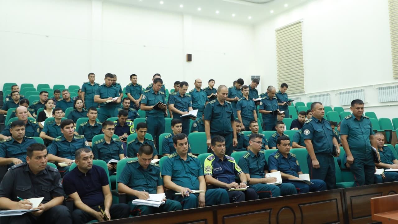 Қорақалпоғистон Республикаси Беруний туманида криминоген вазиятни барқарорлаштириш ва жиноятчиликнинг олдини олиш чоралари муҳокама қилинди