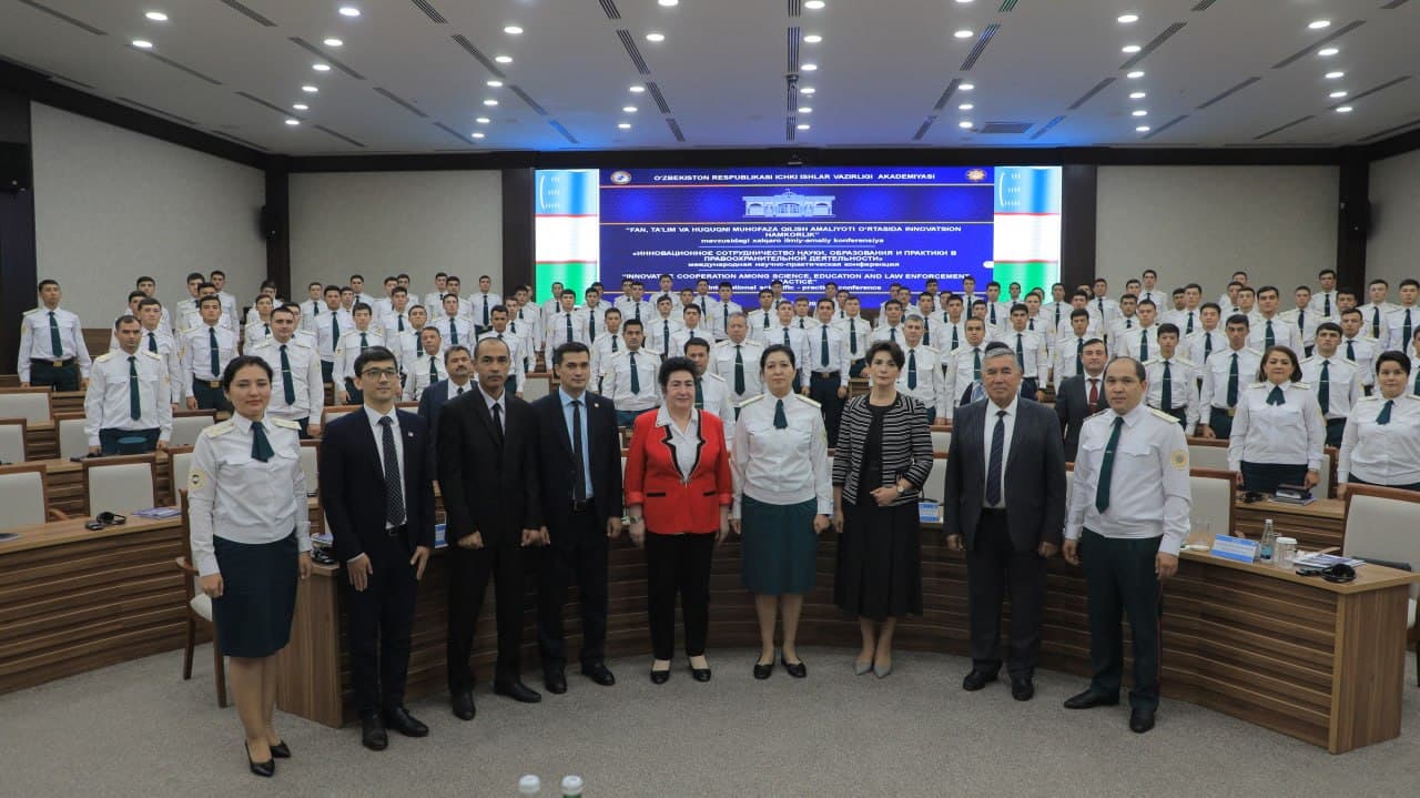 Ichki ishlar vazirligi akademiyasida “Fan, taʼlim va huquqni muhofaza qilish amaliyoti oʻrtasida innovatsion hamkorlik” mavzusida xalqaro konferensiya boʻlib oʻtdi