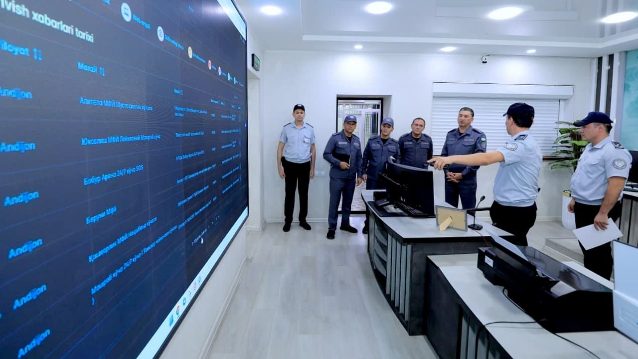 Andijon viloyati IIB rahbariyati tomonidan Qoʻriqlash xizmati faoliyati oʻrganilib, xavfsizlikni taʼminlash va xizmat samaradorligini oshirish vazifalari belgilab berildi