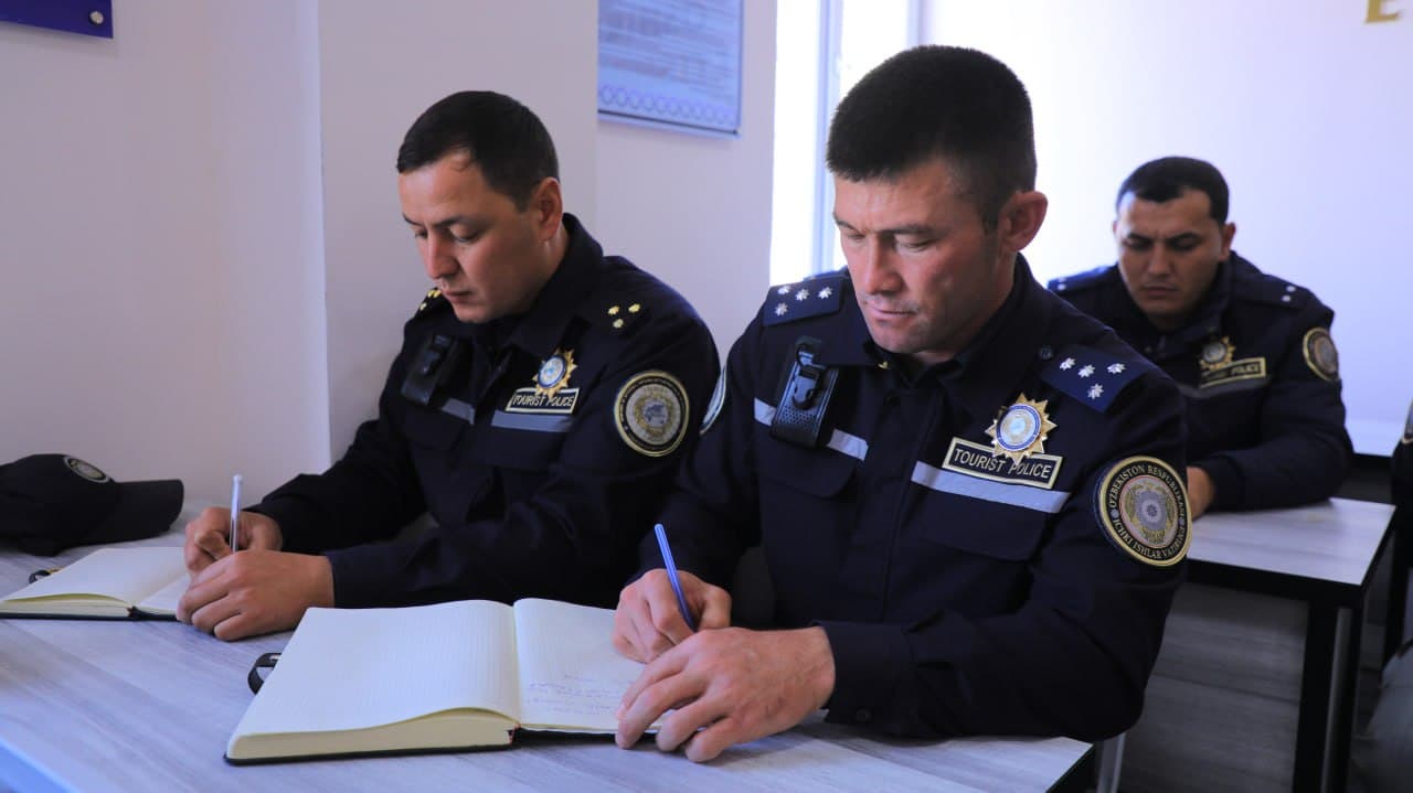 Review of the construction of a new building for the Internal Affairs Department in Zamin district