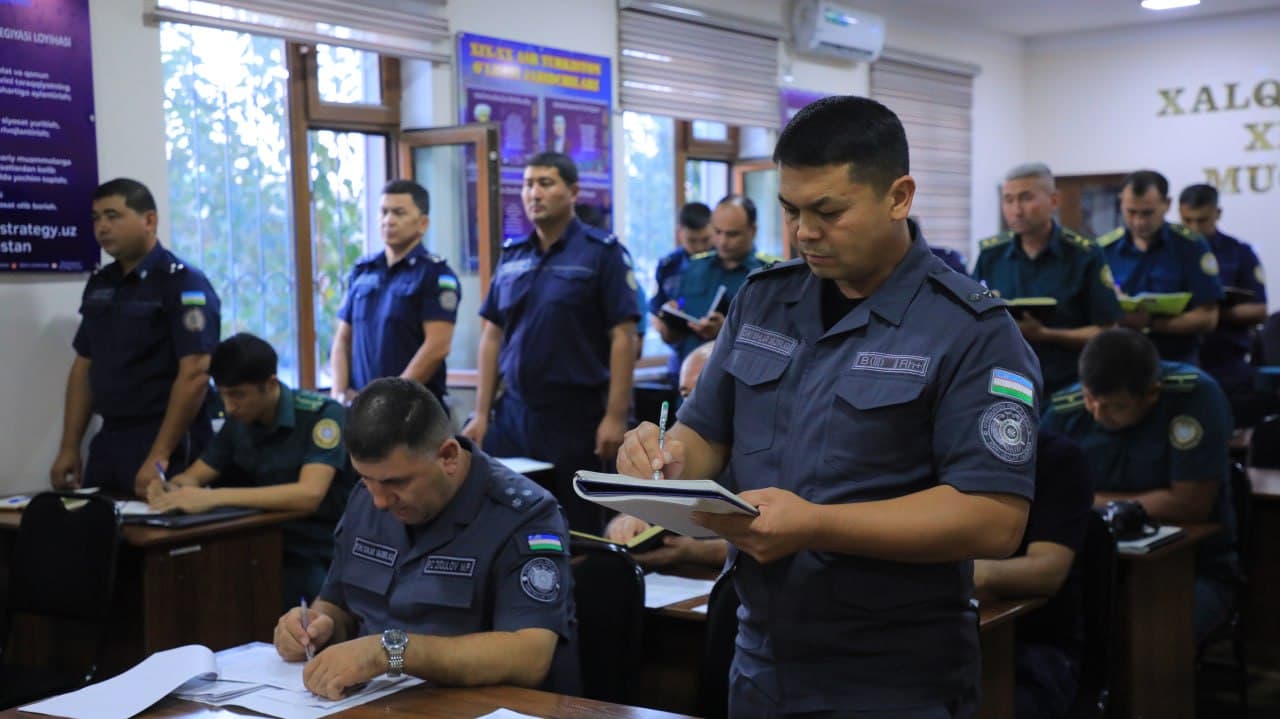 Jizzakh Regional Department of Internal Affairs hosted an analytical meeting on pressing issues