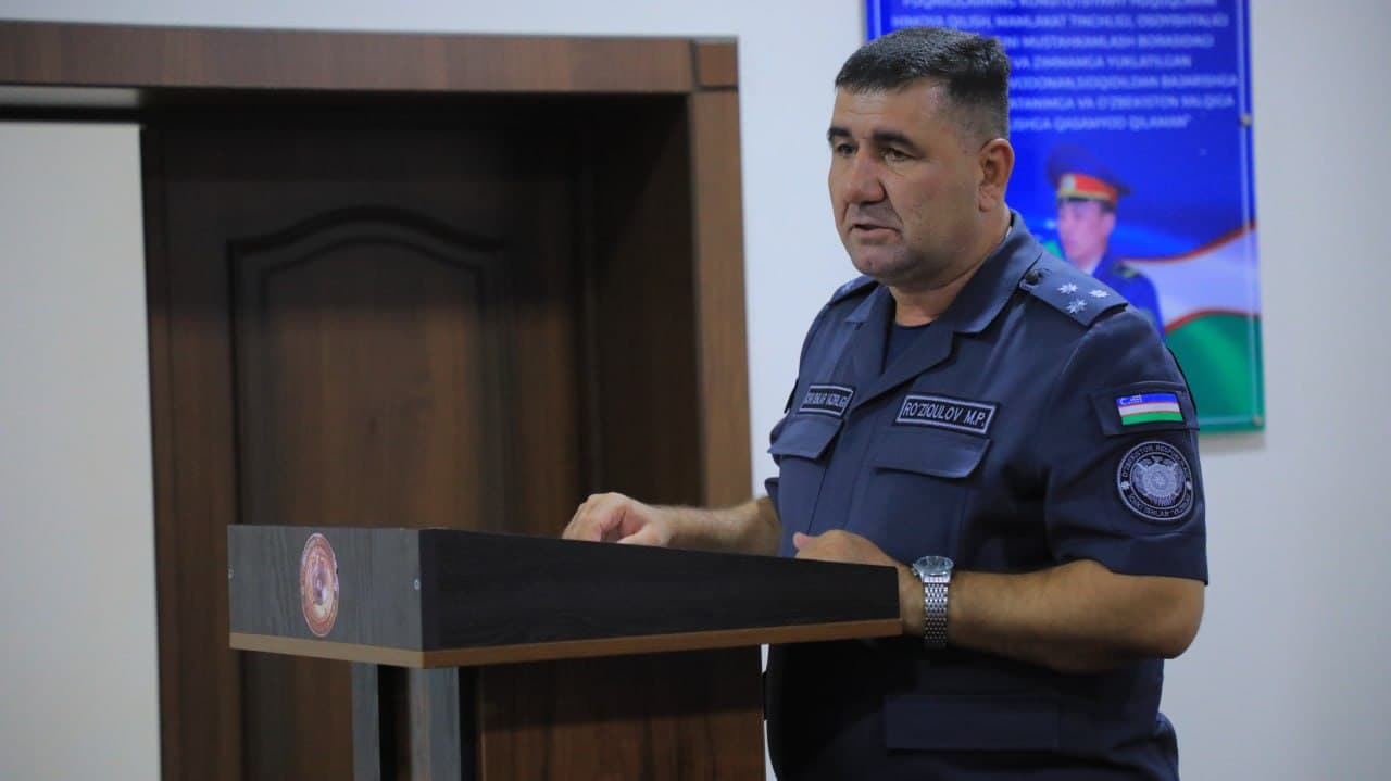 Jizzakh Regional Department of Internal Affairs hosted an analytical meeting on pressing issues