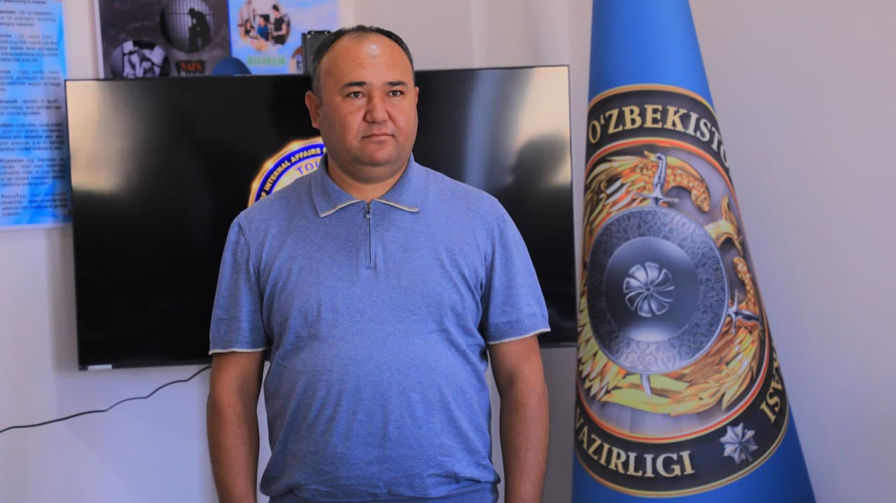 Review of the construction of a new building for the Internal Affairs Department in Zamin district