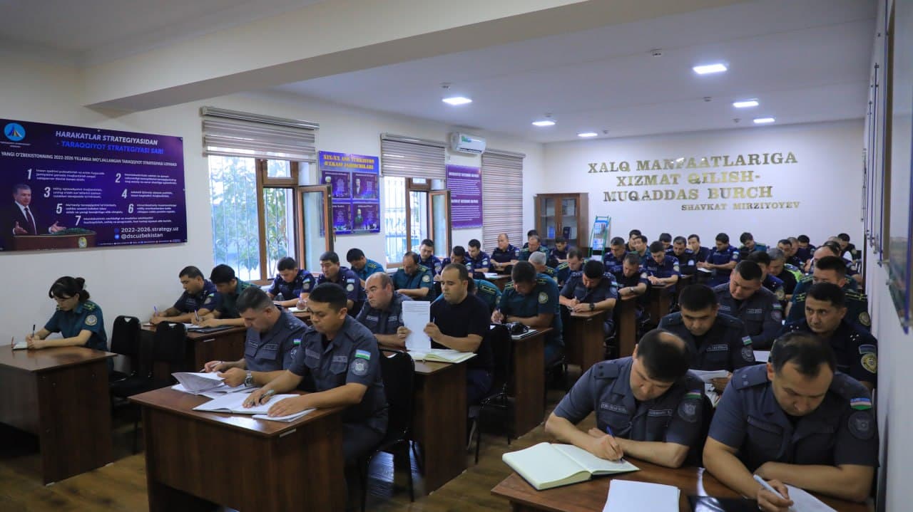 Jizzakh Regional Department of Internal Affairs hosted an analytical meeting on pressing issues