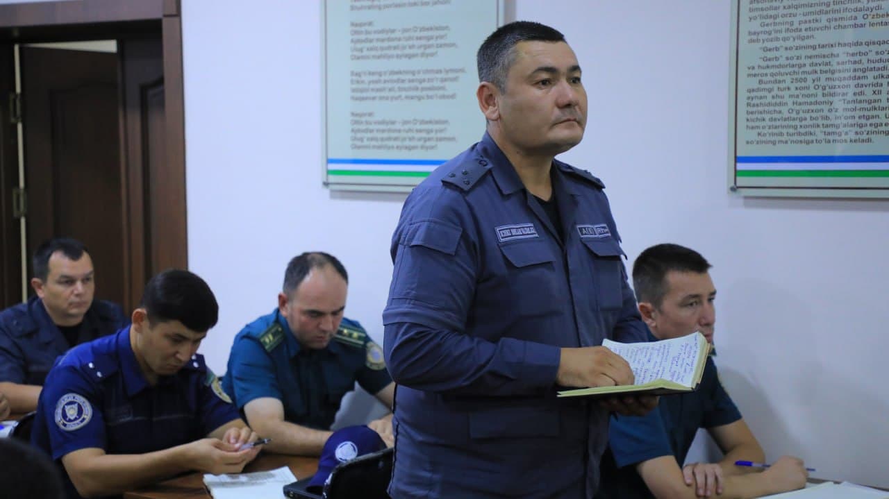 Jizzakh Regional Department of Internal Affairs hosted an analytical meeting on pressing issues