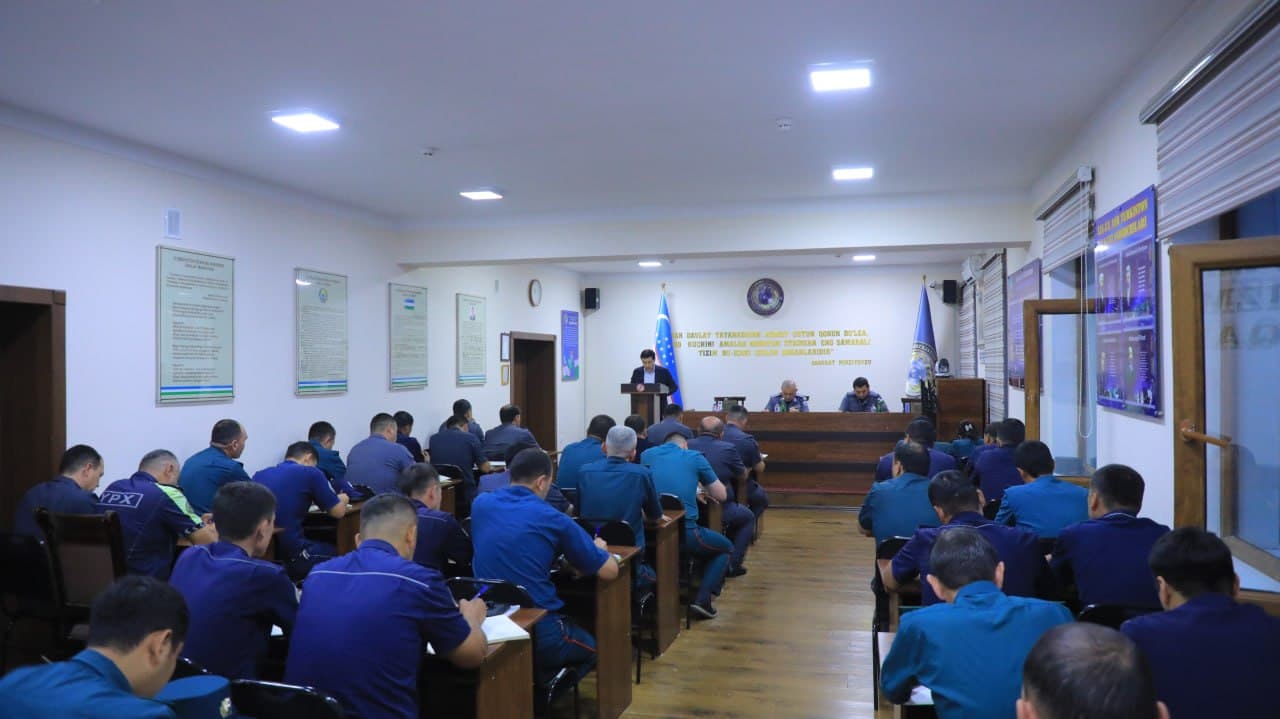 Jizzakh Regional Department of Internal Affairs hosted an analytical meeting on pressing issues