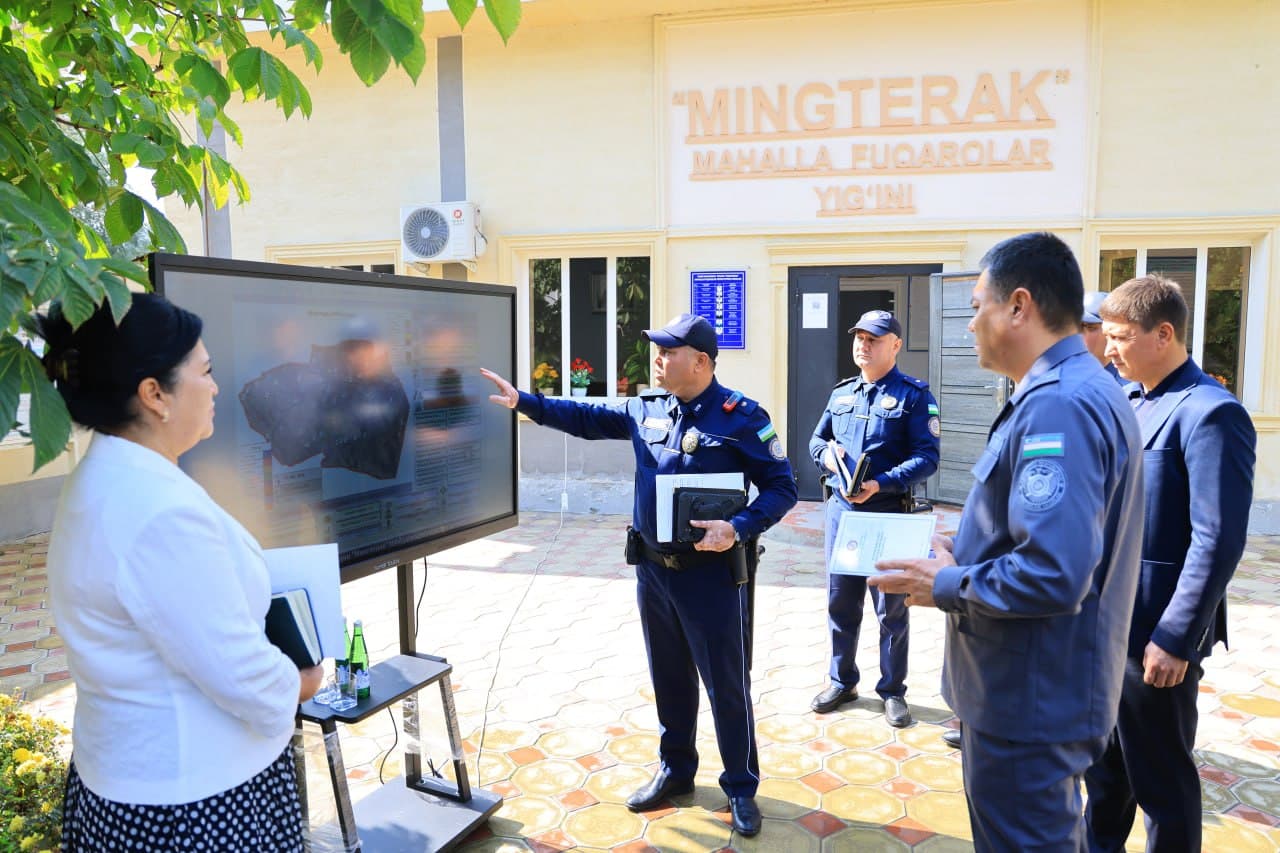 Yangi Namangan tumanida mahallalardagi kriminogen vaziyat va profilaktik ishlar oʻrganildi