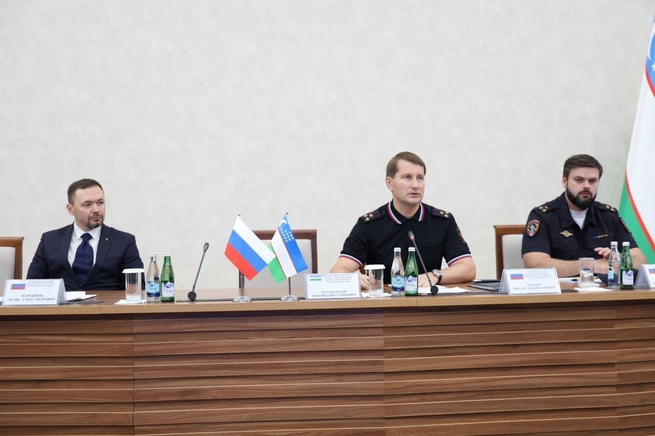 ИИВ Академиясига Россия Федерацияси Ички ишлар вазирлиги делегациясининг ташрифи доирасида наркожиноятларга қарши курашиш бўйича тажриба алмашилди