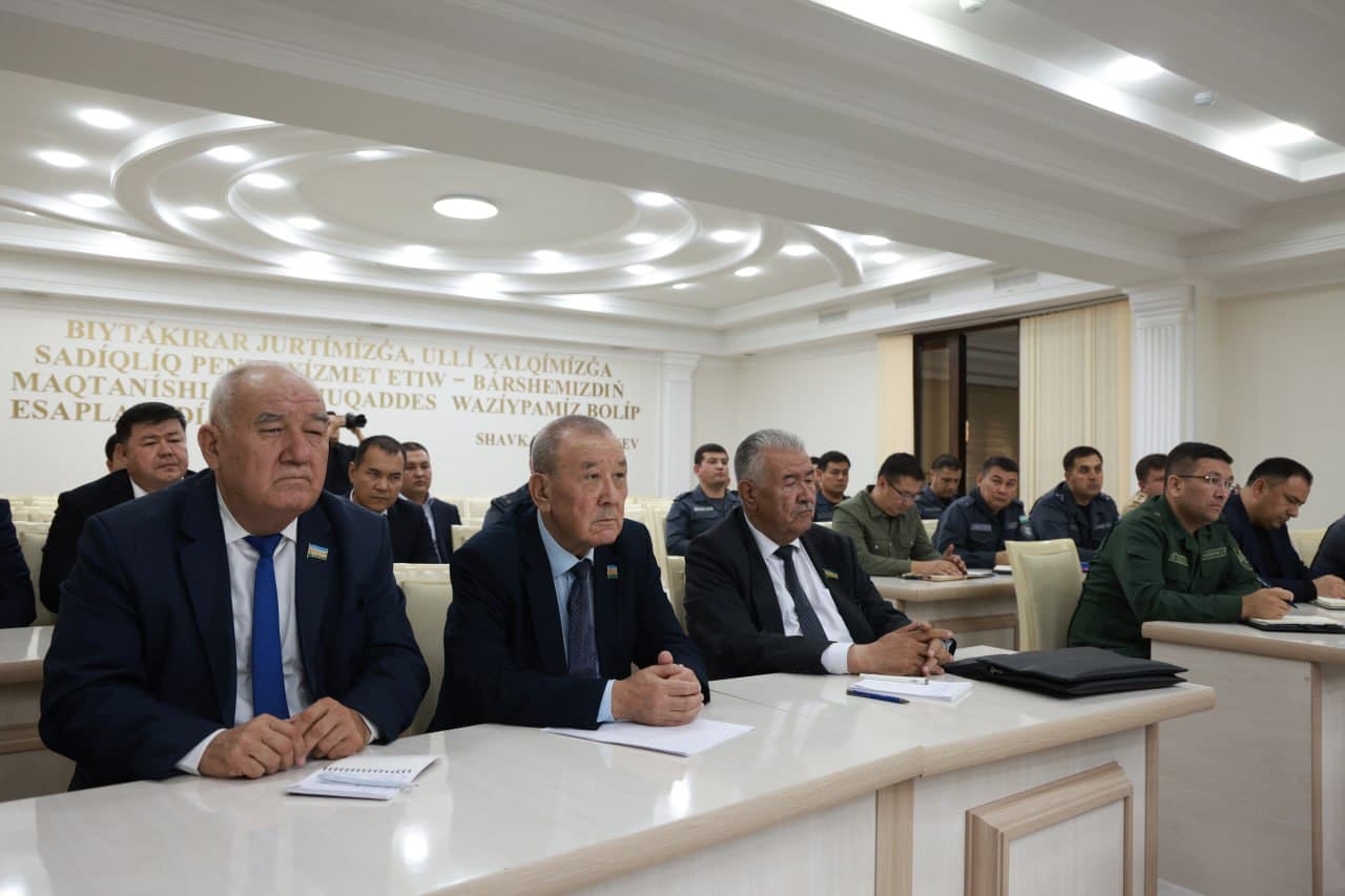 Қорақалпоғистон Республикаси Жўқорғи Кенгесида “Қорақалпоғистондаги жиноятчиликнинг илмий таҳлили, тадқиқот натижалари ва келгусидаги устувор вазифалар” мавзусида муҳокама йиғилиши бўлиб ўтди