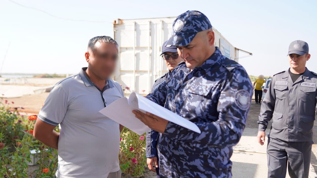 Jizzax viloyatining “Aydar-Arnasoy” koʻllar tizimida noqonuniy ov va baliq ovlash holatlarining oldini olish maqsadida hamkorlikda reyd tadbirlari oʻtkazildi