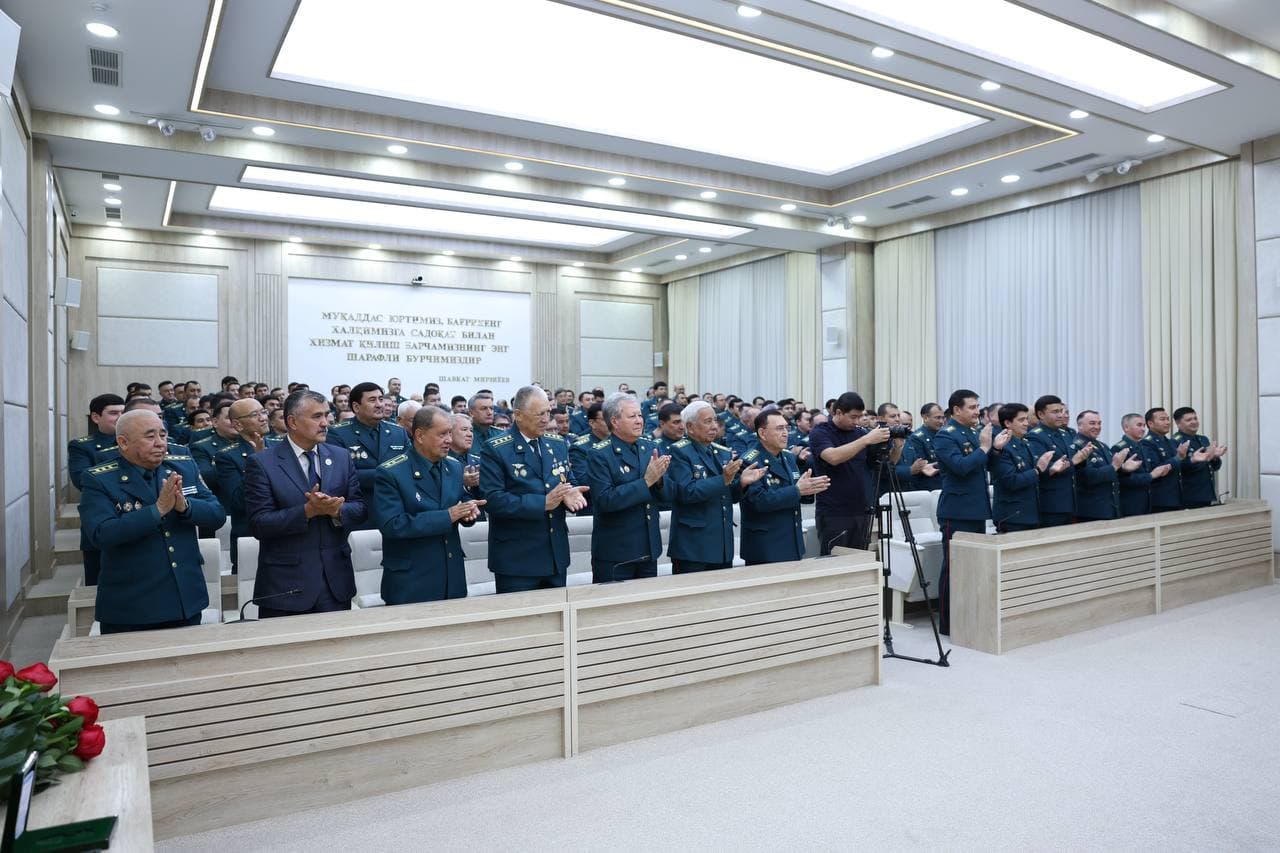 Oʻzbekiston Respublikasi Prezidentining farmoniga muvofiq, Mudofaa vaziri lavozimiga tayinlangan general-mayor Botir Qudratxoʻjayevni kuzatish marosimi boʻlib oʻtdi