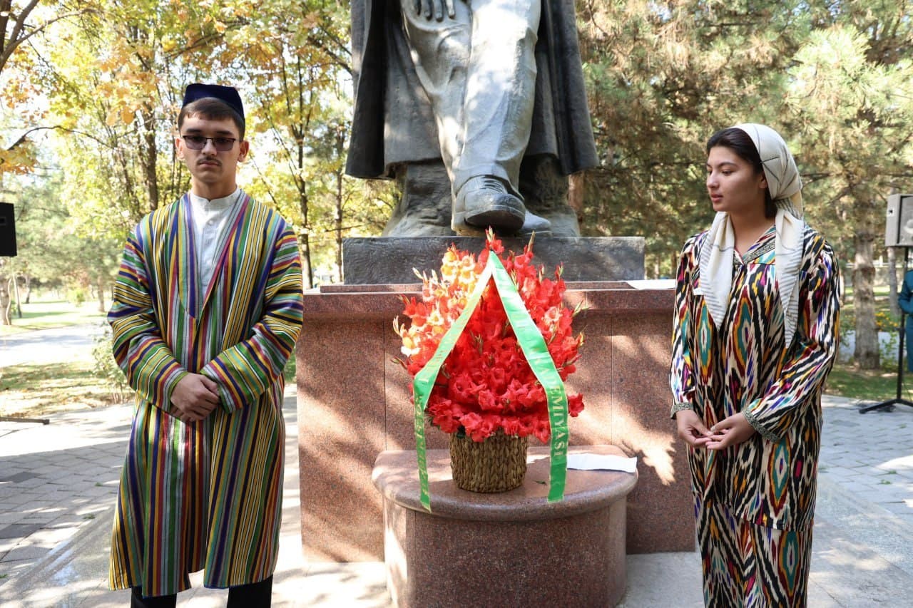A celebration of Uzbek Language Day took place on Adiblar Avenue