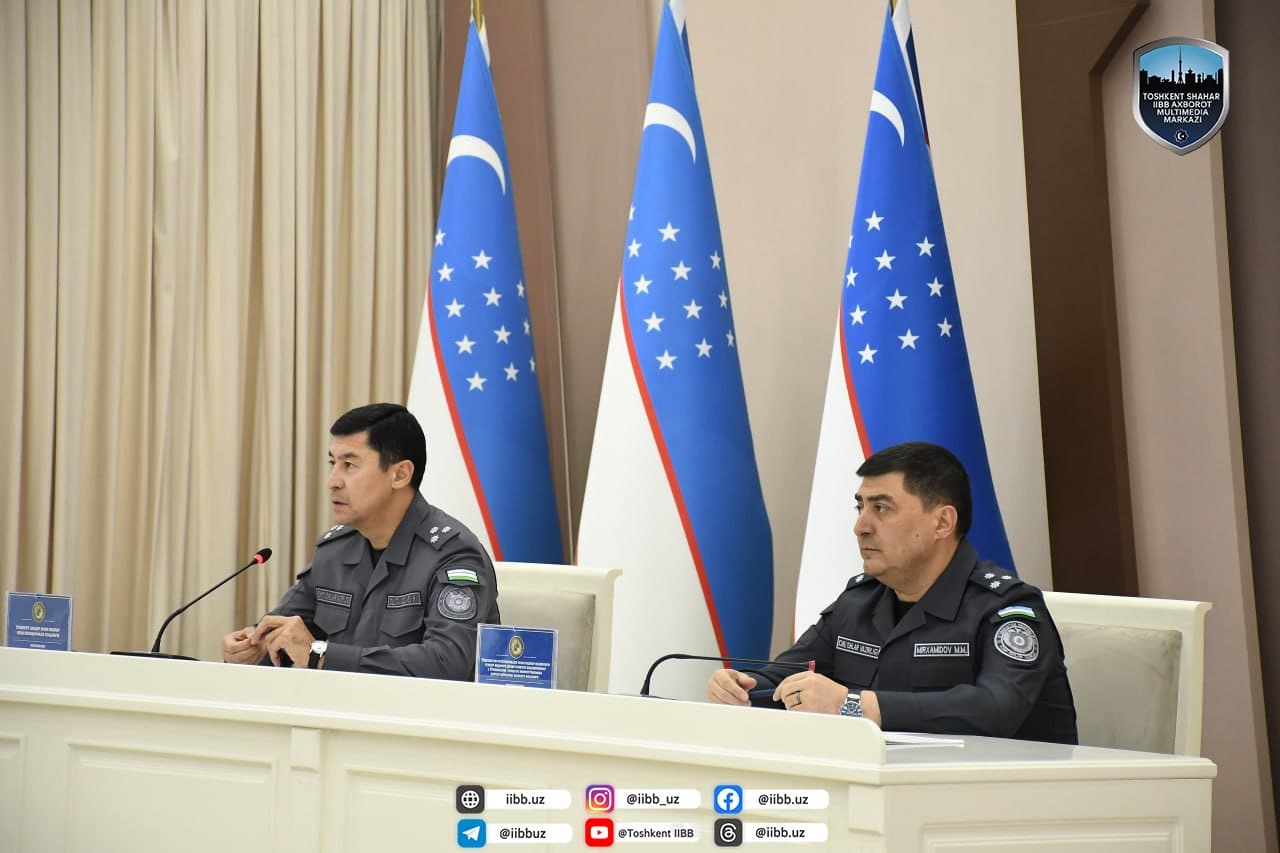 Toshkent shahar IIBBda 9 oylik faoliyat sarhisob qilinib, kelgusi vazifalar belgilab olindi