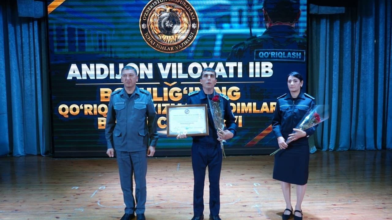 Andijon viloyatida Qoʻriqlash xizmati faoliyati samaradorligini oshirish masalalari muhokama qilindi