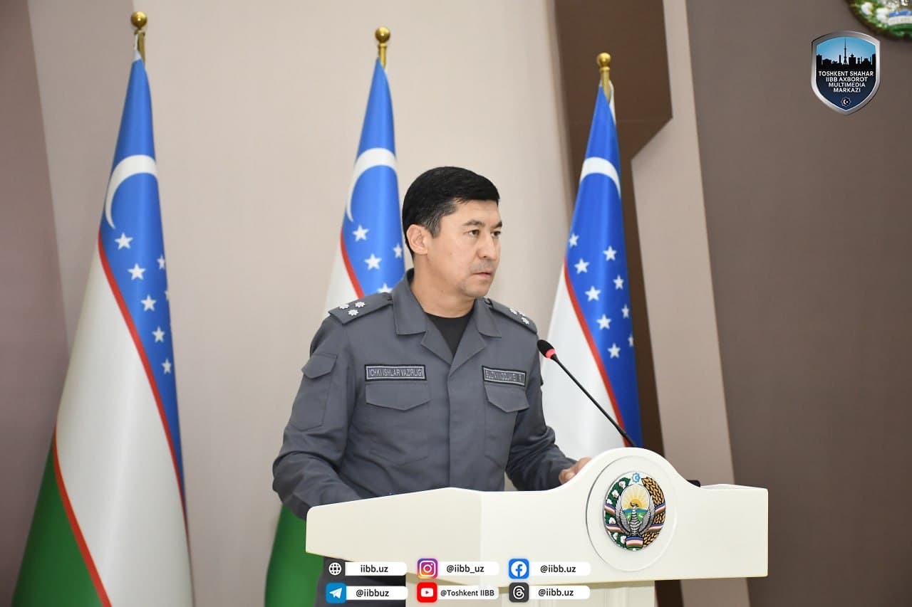 Toshkent shahar IIBBda 9 oylik faoliyat sarhisob qilinib, kelgusi vazifalar belgilab olindi