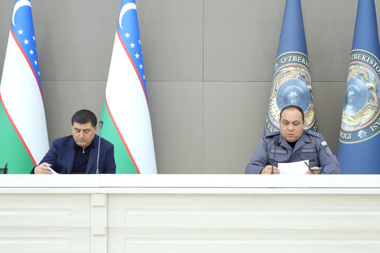 Toshkent viloyati IIBBda 9 oylik faoliyat sarhisob qilinib, kelgusi vazifalar belgilab olindi