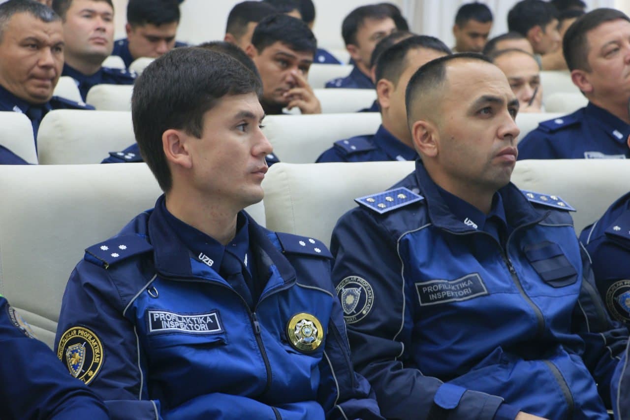 В Андижанской области организован мобильный курс повышения профессиональной квалификации для руководителей среднего звена органов внутренних дел и Национальной гвардии, а также для сотрудников системы обеспечения общественной безопасности