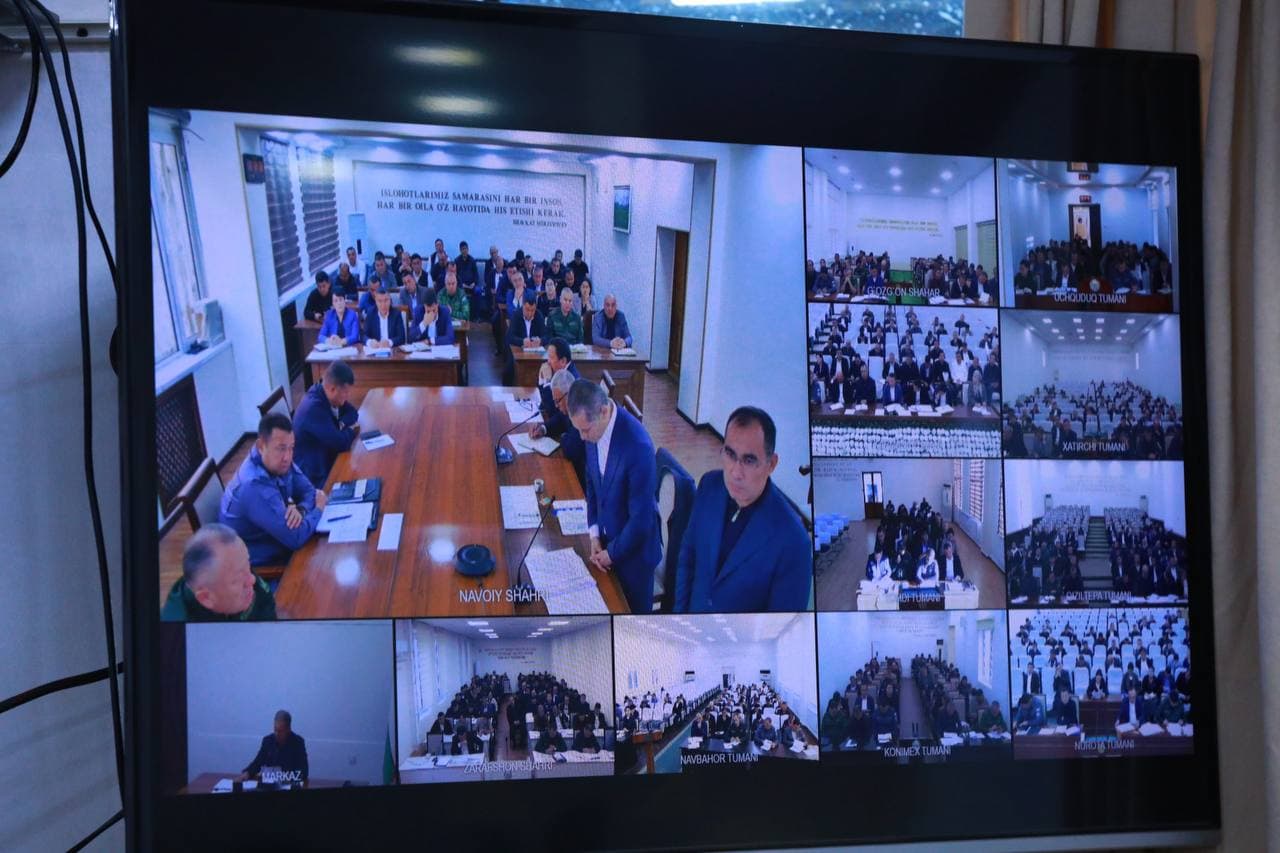 Навоийда жиноятчилик ва киберхавфларга қарши курашиш чоралари муҳокама қилинди