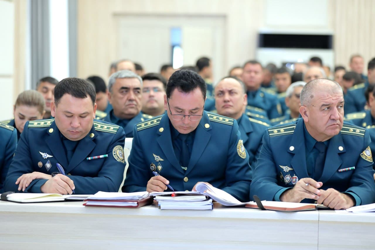 Toshkent viloyati IIBBda 9 oylik faoliyat sarhisob qilinib, kelgusi vazifalar belgilab olindi