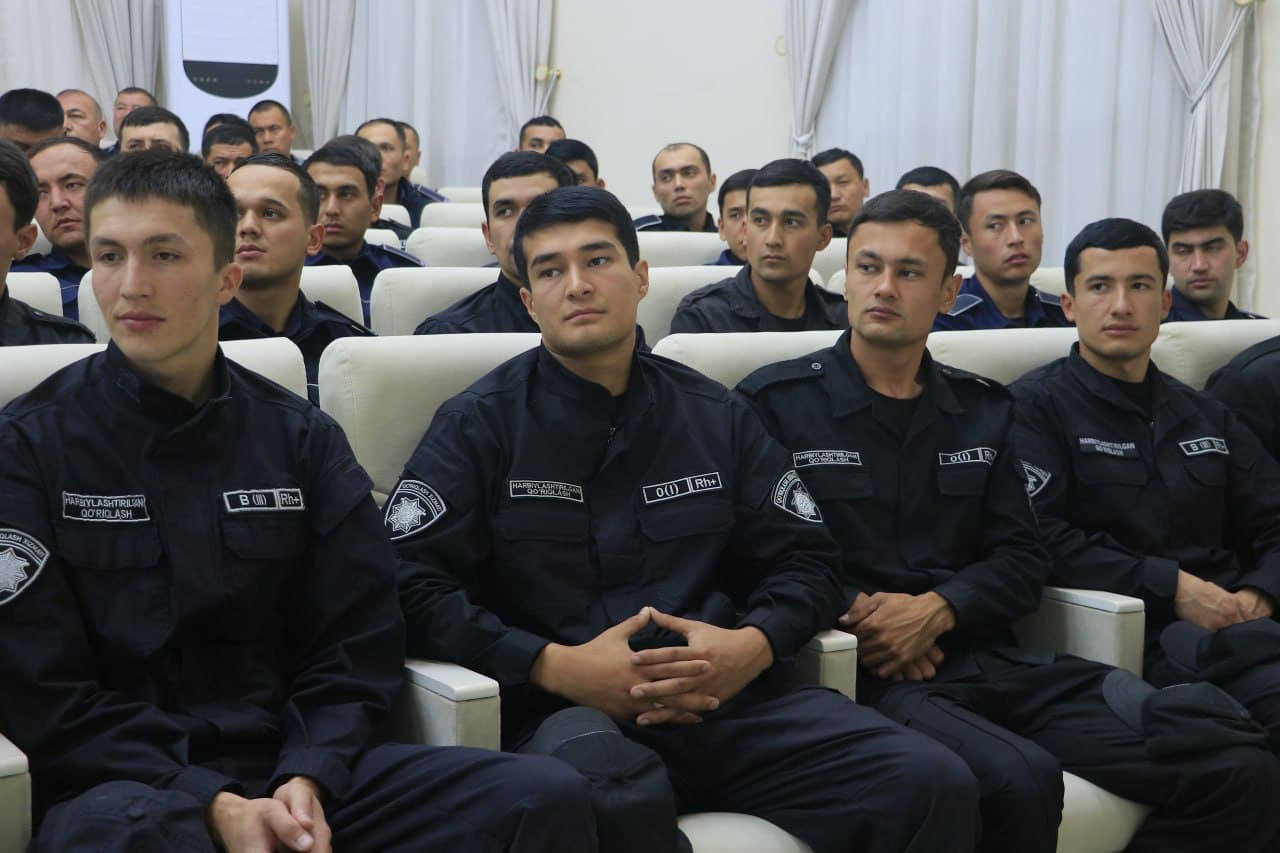 В Андижанской области организован мобильный курс повышения профессиональной квалификации для руководителей среднего звена органов внутренних дел и Национальной гвардии, а также для сотрудников системы обеспечения общественной безопасности