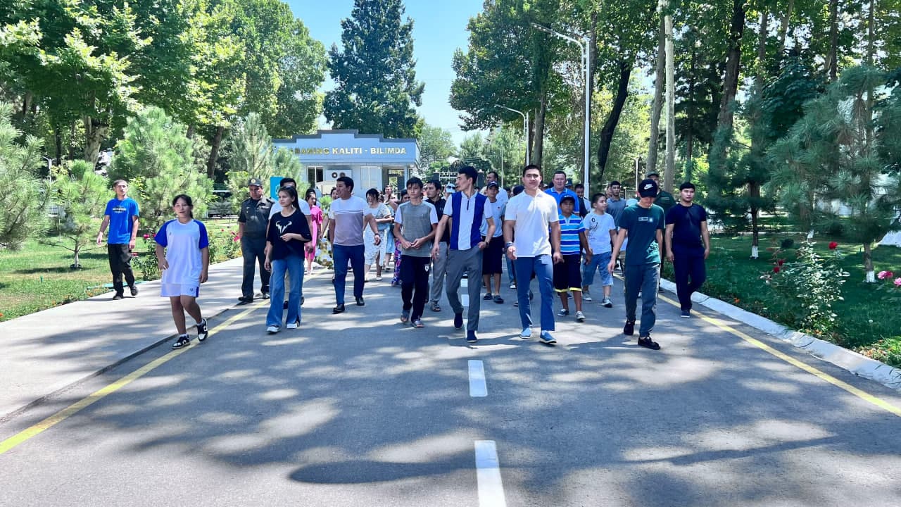 For youths an excursion was organized to the military unit in Chirchik
