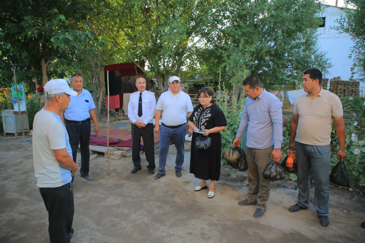 Qoraqalpogʻistonning olis ovullarida “Mehr-saxovat” aksiyasi o‘tkazildi