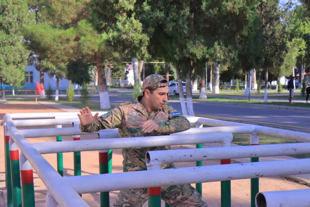 Markaziy harbiy okrug bo‘linmalari navbatdagi ommaviy sport ishlari ko‘rigidan o‘tmoqda