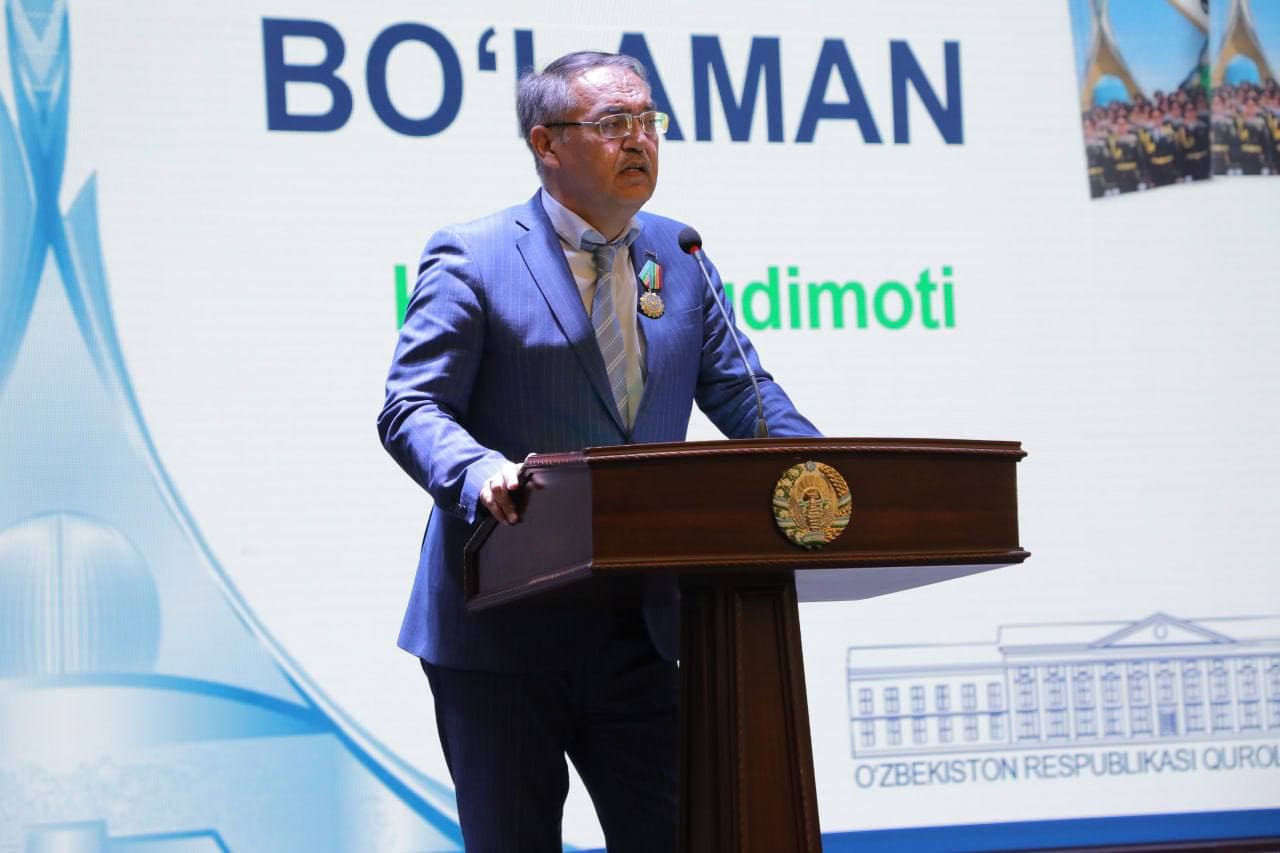 Qurolli Kuchlar akademiyasida “Men ham harbiy boʻlaman” kitobining taqdimoti boʻlib oʻtdi
