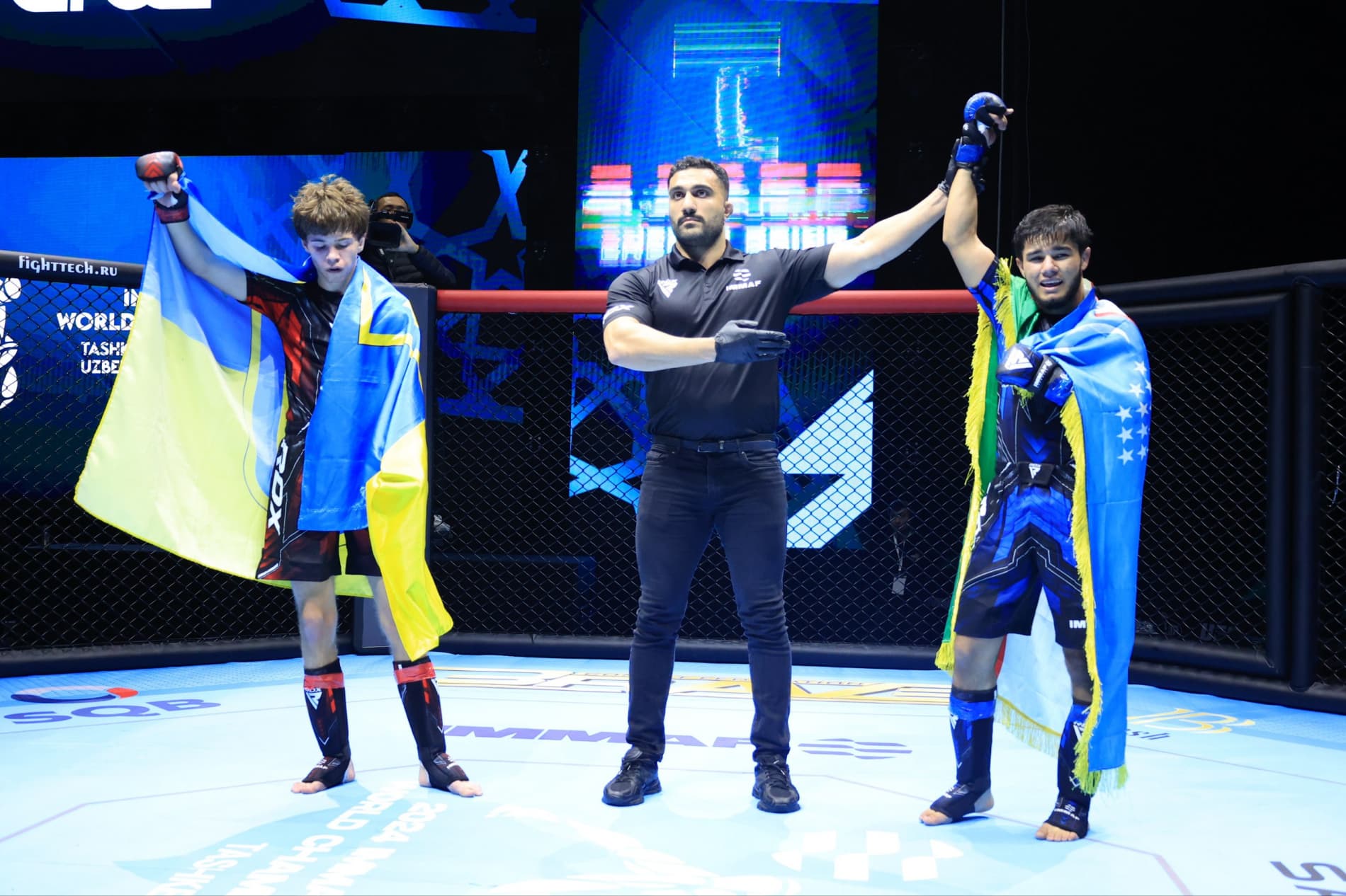 Toshkentda aralash jang sanʼati turlari (MMA) boʻyicha Jahon chempionati bo‘lib o‘tmoqda