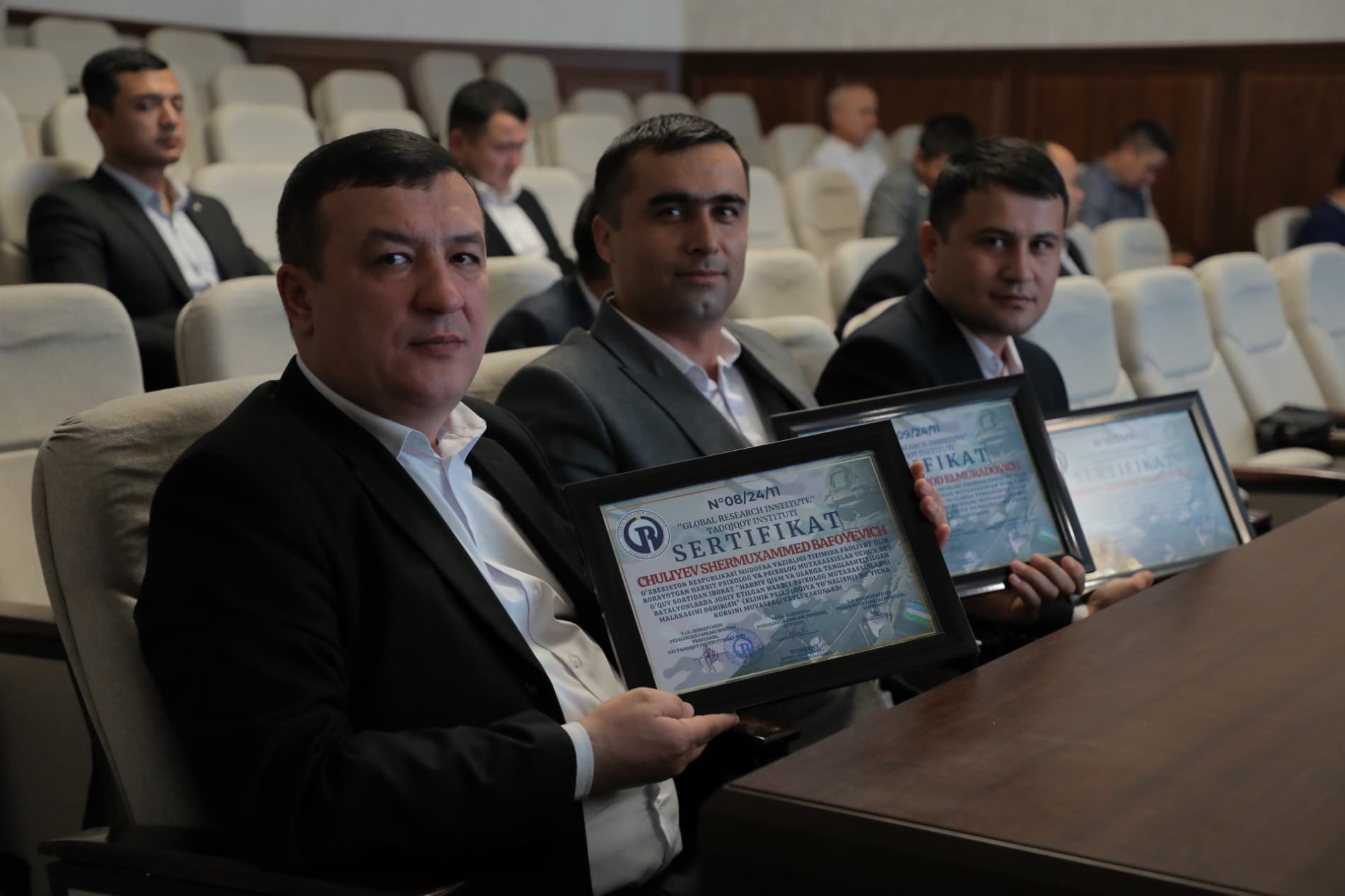 Очередная группа военных психологов завершила учебный курс подготовки по клинической психологии