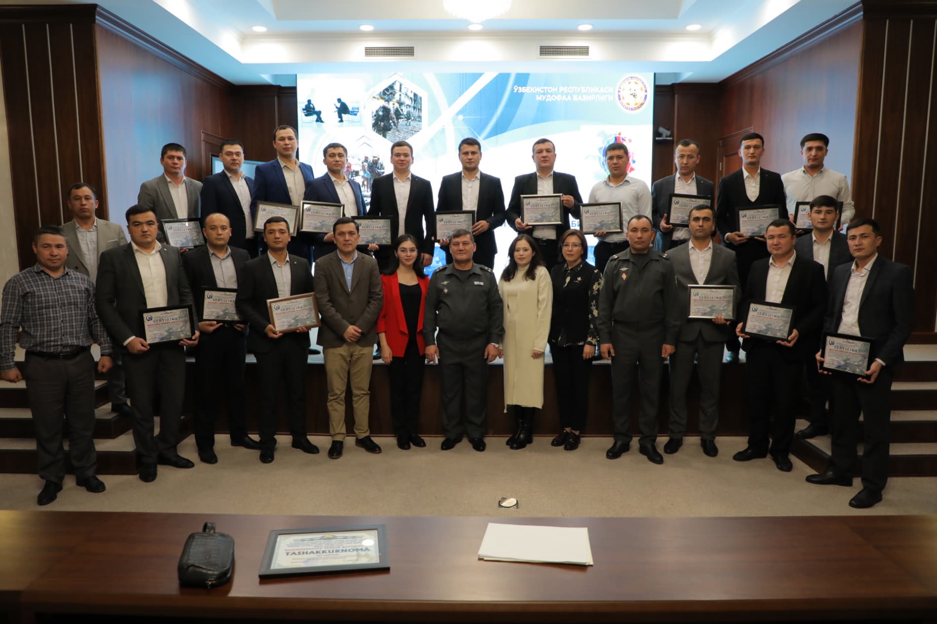 Очередная группа военных психологов завершила учебный курс подготовки по клинической психологии