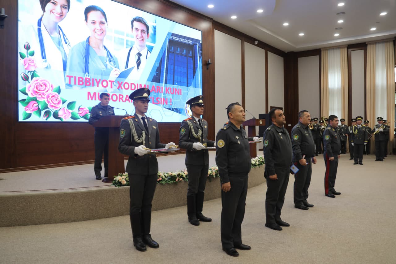 Qurolli Kuchlar Harbiy tibbiyot akademiyasida qo‘sh bayram