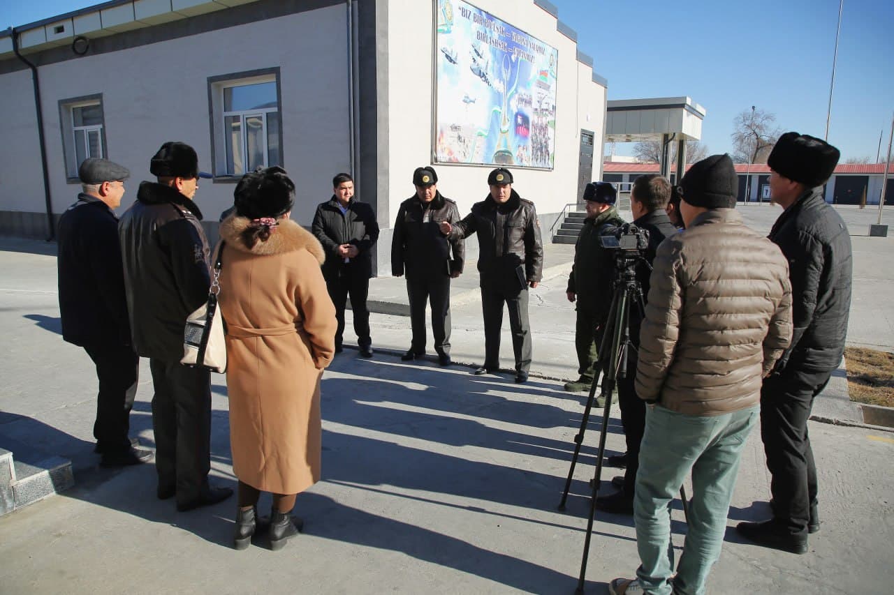 Shimolda ommaviy axborot vositalari xodimlari uchun harbiy obyektlarga press-tur tashkil etildi