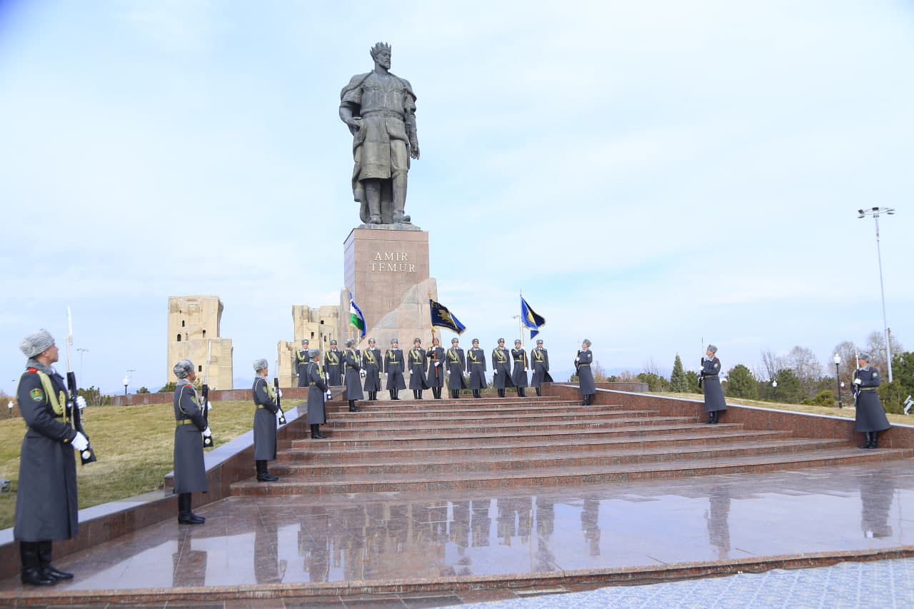 “Amir Temur jangovar bayrog‘i” Shahrisabzda