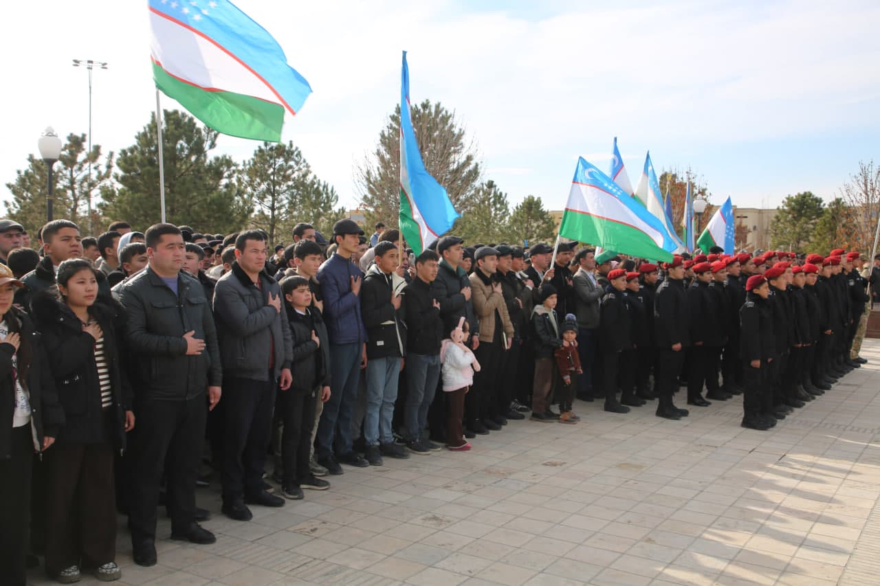 “Amir Temur jangovar bayrog‘i” Shahrisabzda