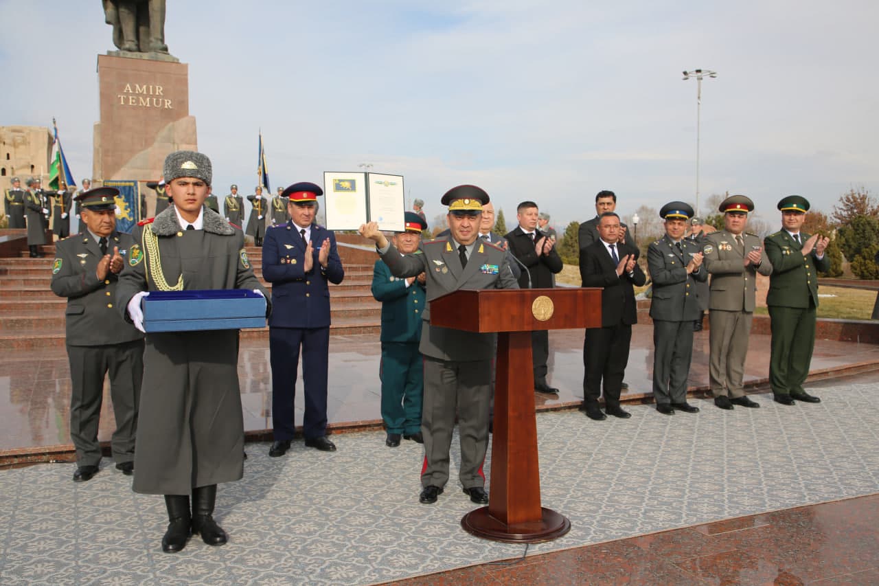 “Amir Temur jangovar bayrog‘i” Shahrisabzda
